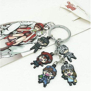 Cells At Work anime key chain
