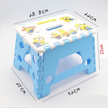 Despicable Me outdoor camping travel plastic folding stool