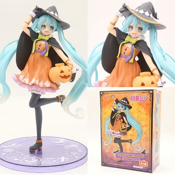 Pumpkin Hatsune Miku anime figure