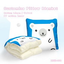 The other anime pattern customize pillow blanket c...
