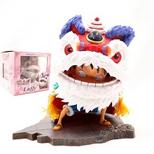 One Piece Luffy new year anime figure