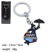 Mary poppins anime key chain