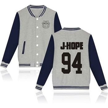 BTS J-HOPE 94 cotton thick hoodie coat jacket cloth