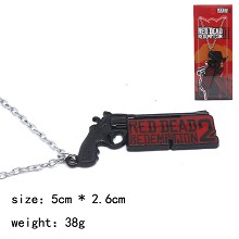 Red Dead Redemption necklace