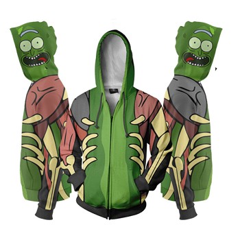 Rick and Morty anime printing hoodie sweater cloth