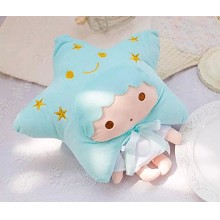 Little twin star anime quilt blanket sheets 90X80C...