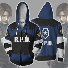 Resident Evil Leon Scott Kennedy printing hoodie sweater cloth