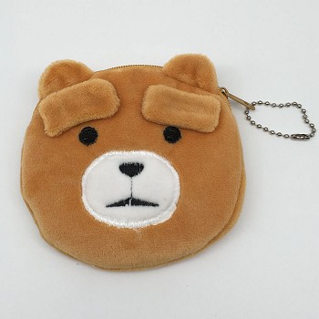 Ted plush wallet