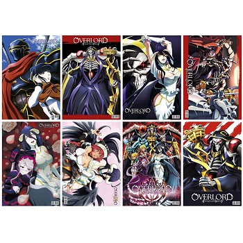 Overlord anime posters set(8pcs a set)