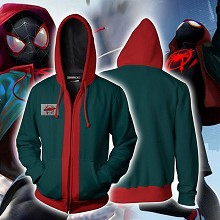 Spider Man Into the Spider Verse movie printing hoodie sweater cloth