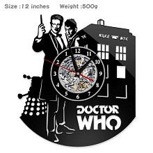 Doctor Who movie wall clock