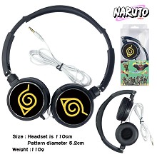 Naruto anime headphone
