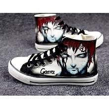 Naruto Gaara anime canvas shoes student plimsolls a pair