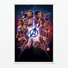 The Avengers 4 Endgame movie wall scroll