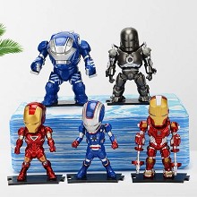 Iron Man movie figures set(5pcs a set)