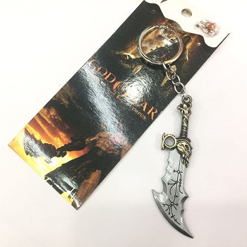 God of War game key chain