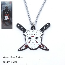 Friday the 13th movie necklace