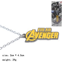 The Avengers movie necklace