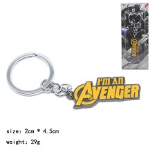 The Avengers movie key chain