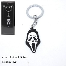 The skeleton anime key chain