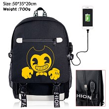 Bendy and the Ink Machine USB charging laptop back...
