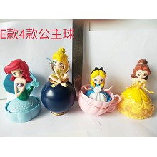 Disney Princess anime figures set(4pcs a set)