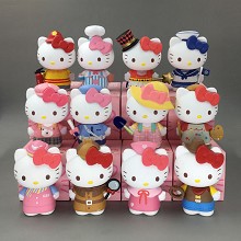 Hello Kitty anime figures set(12pcs a set)