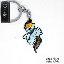 My little pony anime key chain