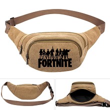 Fortnite game canvas pocket waist pack bag
