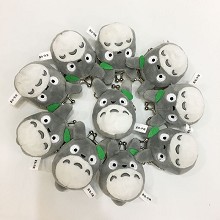 3inches Totoro anime plush wallets coin purses set(10pcs a set)