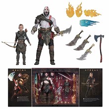 NECA 2018 God of War 4 game figures a set