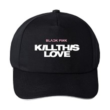 Black Pink kill this love star cap sun hat