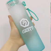 GOT7 star color glass cup