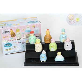 Sumikkogurashi anime figure doll stamps set(8pcs a set)