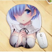 Re:Life in a different world from zero anime 3D silicone mouse pad