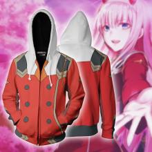 DARLING in the FRANXX printing hoodie sweater cloth
