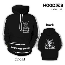 Sword Art Online anime hoodie cloth