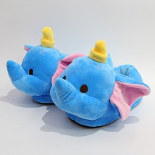 12inches Dumbo plush shoes slippers a pair