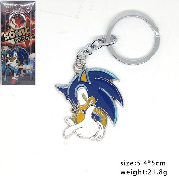 Sonic anime key chain
