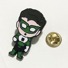 Green Lantern brooch pin