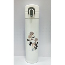 Flipped anime vacuum cup kettle