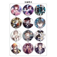 Stray Dogs anime  brooches pins set(24pcs a set)  