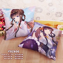 Girl Cafe Gun 2 anime two-sided pillow