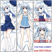 Is the Order a Rabbit anime two-sided long pillow