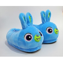 12inches Blue Bird plush shoes slippers a pair
