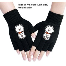 BTS star cotton gloves a pair