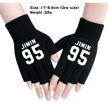 BTS star JIMIN 95 cotton gloves a pair