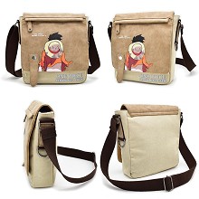 One Piece Luffy anime canvas satchel shoulder bag