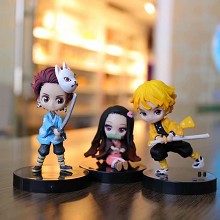 Demon anime figures set(3pcs a set)