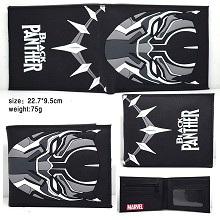Black Panther silicone wallet